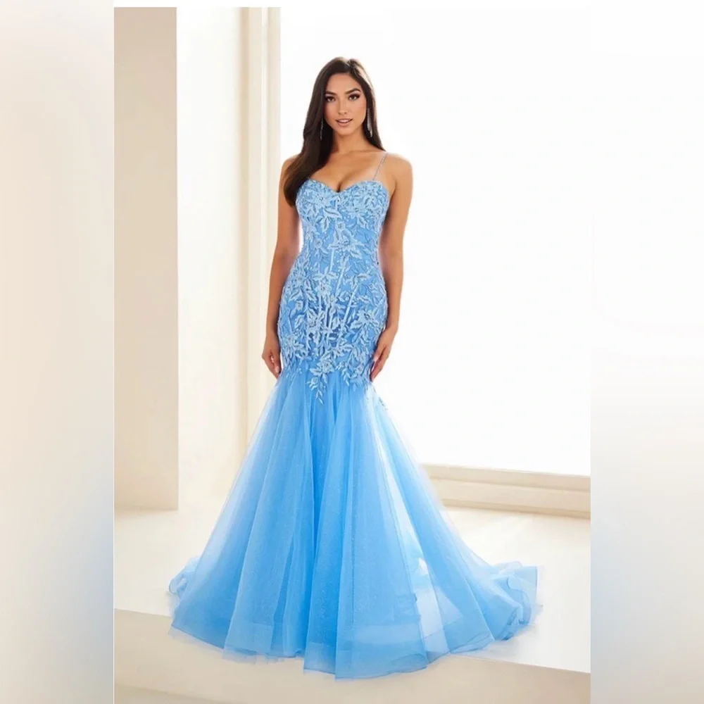 ELLIE WILDE EW36062 size 8 in Bluebell Regular price$589.00 USD